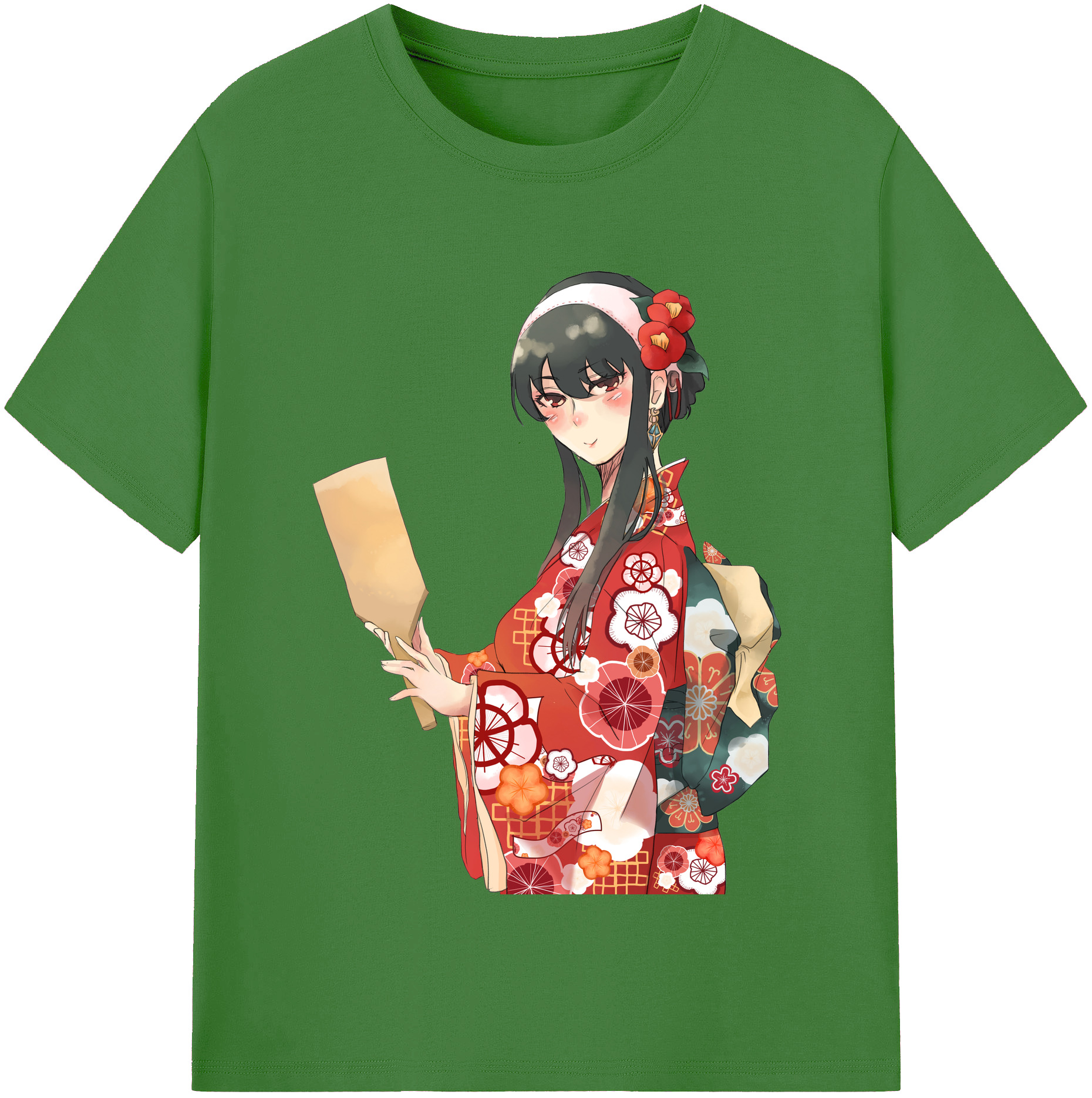 （画像用） SPY×FAMILY间谍家家酒 レディースカジュアルプリントTシャツ（綿100％）